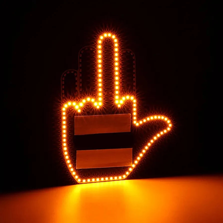 Glow Hand - LED Ръка със Знаци