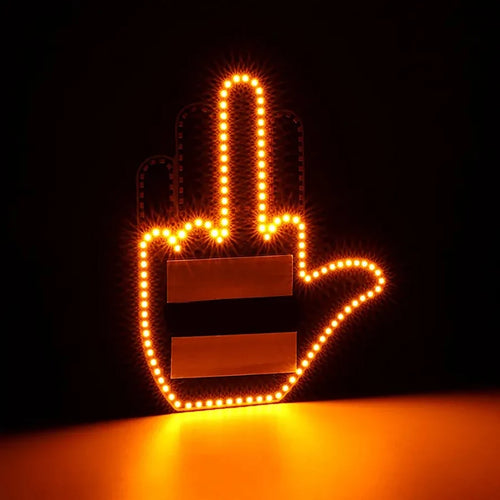 Glow Hand - LED Ръка със Знаци